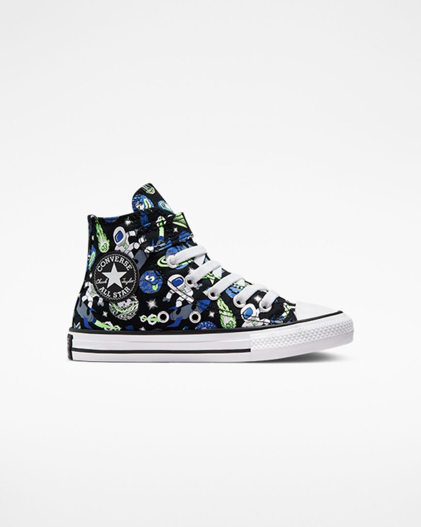 Tenisi Inalti Fete Converse Chuck Taylor All Star Easy-On Space Cruiser Negrii Albastri Verzi | RO JQPX0708